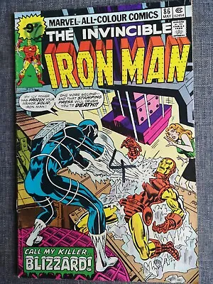 Buy Iron Man 86 1st Blizzard Gb Price Variant Marvel Comics Collectors Item  • 4£