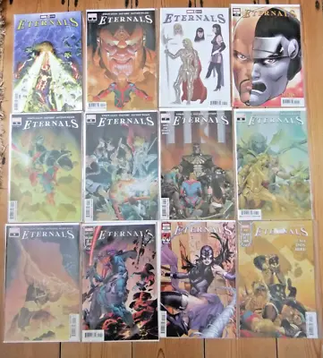 Buy Eternals # 1 - 12 (marvel Comics, 2021-2022) Complete 5th Series  Variant Covers • 28.65£