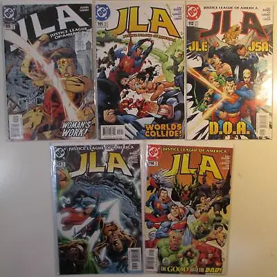 Buy 2004 JLA Lot Of 5 #105,111,112,113,114 DC Comics 1st Print Comic Books • 6.78£