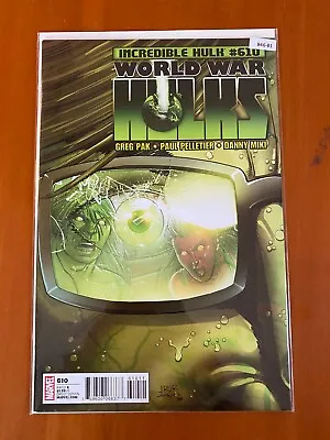 Buy The Incredible Hulk 610 World War Hulks - Comic Book B46-81 • 7.90£