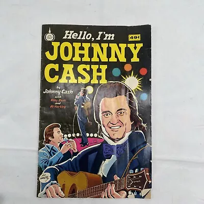 Buy Hello I'm Johnny Cash Comic Book Spire Christian Comics 1976 49 Cent • 12.64£