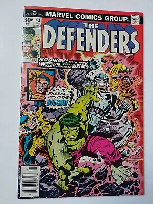 Buy The Defenders #43 Doctor Strange! Hulk! Bronze Age Marvel Comics 1977! • 9.46£