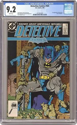 Buy Detective Comics #585 CGC 9.2 1988 4312647002 • 54.02£