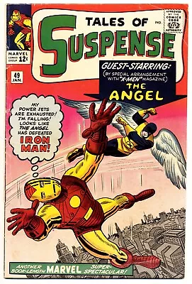 Buy TALES OF SUSPENSE #49 VG/F, Iron Man, 1st X-Men X-Over, Marvel Comics 1964 • 158.87£