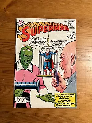 Buy DC National Comics Superman #167 Brainiac & Luther 1964 VINTAGE • 19.99£