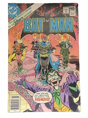 Buy BATMAN # 321 DC COMICS March 1980 NEWSSTAND VARIANT JOKER COVER & STORY • 15.77£