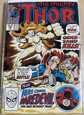 Buy The Mighty Thor #392 (9.6+) Quick Sand/daredevil/1988 Marvel Comics • 15.88£