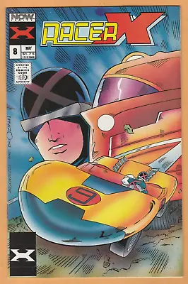 Buy Racer X #8 - (1988) - Now Comics - Speed Racer - NM • 2.33£