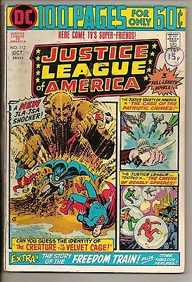 Buy DC Comics Justice League Of America #113 October 1974 100 Page Issue F • 11.50£