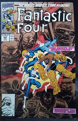 Buy Fantastic Four #347 Second Print Cover 1990 Marvel Comics Comic Book  • 6.72£