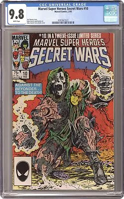 Buy Marvel Super Heroes Secret Wars #10D Direct Variant CGC 9.8 1985 4387667022 • 169.98£
