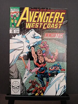 Buy Avengers West Coast #62 VF+ 8.5 (Marvel Comics, 1990) 1st Full App Time-Keepers! • 6.31£
