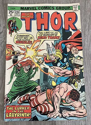 Buy The Mighty Thor #235 1975 Marvel Comics Books Lurker In The Labyrinth • 3.36£