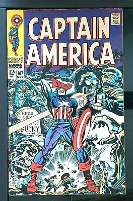 Buy Captain America (Vol 1) # 107 (FN+) (Fne Plus+)  RS003 Marvel Comics ORIG US • 34.99£