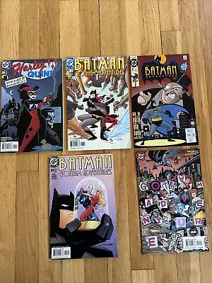 Buy BATMAN GOTHAM ADVENTURES Lot Of 5 HARLEY QUINN #1,43,45BOB SMITH COVER DC COMICS • 30.27£