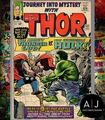 Buy Thor Journey Into Mystery #112 VG+ 4.5 (Marvel) 1965 • 194.25£