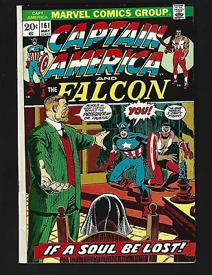 Buy Captain America #161 FN Buscema Doctor Faustus Falcon Nick Fury Peggy Carter • 11.35£