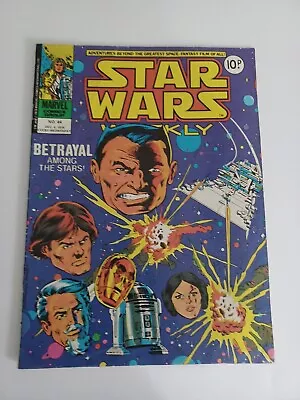 Buy MARVEL Star Wars Weekly Issue #44  UK - Dec 1978 - Bronze Age Comic - • 19.99£