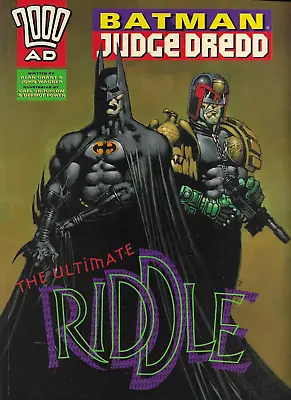 Buy BATMAN / JUDGE DREDD: The Ultimate Riddle (1996) - 2000AD 1st EDITION [Hamlyn] • 7.50£