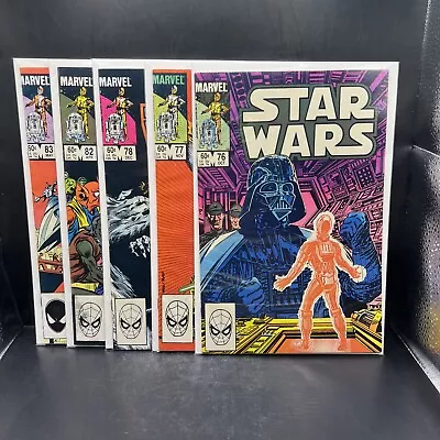 Buy Star Wars Lot Of 5 Issue #’s 76 77 78 82 & 83 Marvel Comics. (A44)(7) • 20.01£