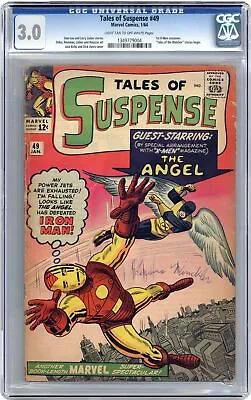 Buy Tales Of Suspense #49 CGC 3.0 1964 1349779004 1st X-Men Crossover • 118.74£