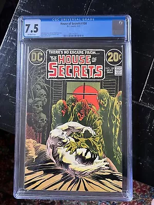 Buy House Of Secrets #100, Cgc 7.5,  Wrightson Key Cover 1972 Dc Horror • 78.27£