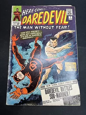 Buy DAREDEVIL #7 1st Appearance In Red Suit ~ NAMOR The SUB-MARINER • 180.96£