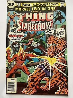 Buy MARVEL TWO-IN-ONE #18 The Thing UK Price Marvel Comics 1976 VG/FN • 2.95£