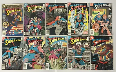Buy Superman #400-423  Run 1984 + Annual #9-12 + Special #1-3 1983 DC Lot Of 31 NM- • 248.25£