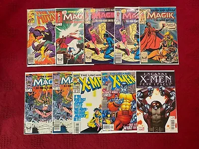 Buy New Mutants #14 (1984), Magik #1 -#4 (1983-1984), Uncanny X-Men #303, #390, #543 • 19.76£