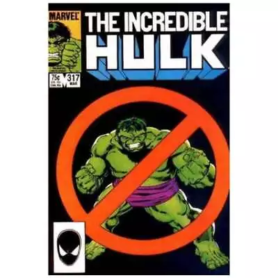 Buy Incredible Hulk (1968 Series) #317 In Very Fine + Condition. Marvel Comics [a/ • 7.56£