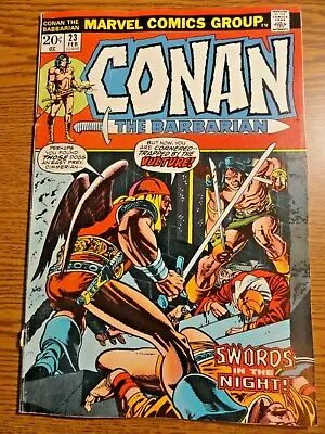 Buy Conan The Barbarian #23 Hot Barry Smith Key 1st Red Sonja Cameo TV Movie Marvel • 189.54£