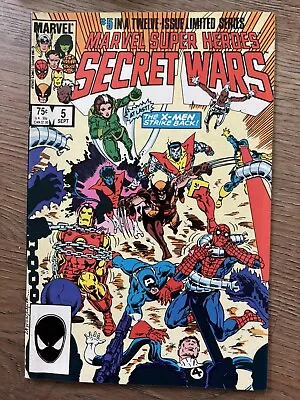 Buy Marvel Super Heroes Secret Wars #5 Of 12 • 9.49£