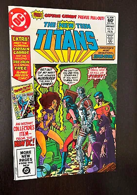 Buy NEW TEEN TITANS #16 (DC Comics 1982) -- 1st Appearance CAPTAIN CARROT -- NM- • 11.34£