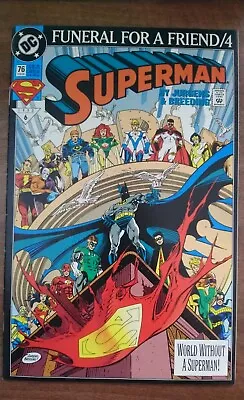 Buy Superman DC Comics Funeral For A Friend 4,5,7 And 8 • 12£