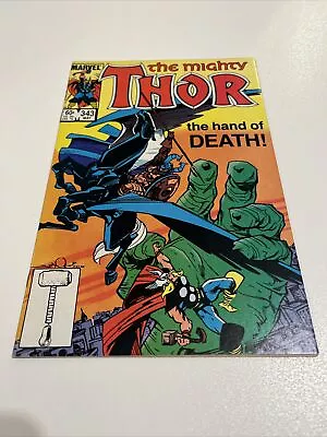 Buy Thor #343 Marvel Walter Simonson 1984 VF - Box 20 • 2.37£