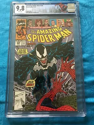Buy Amazing Spider-Man #332 - Marvel - CGC 9.8 NM/MT - Erik Larsen Art - Venom • 244.65£