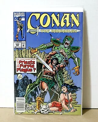 Buy Marvel Comics Conan The Barbarian Vol 1 #255 VF/NM 1992 1st Print BAGGED BOARDED • 9.10£