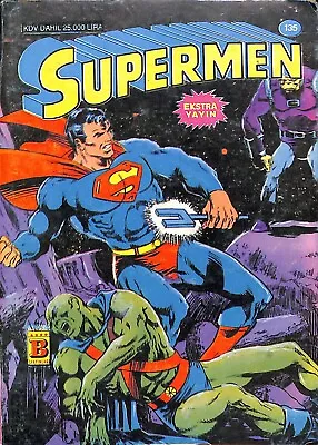Buy Supermen Vs Flash Comic #135 98 Pg Turkish RARE Comics • 15.83£