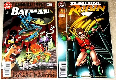 Buy Batman Annual #20 (1996) & Robin Annual #4 (1995) Year One Legends Of Dead Earth • 6£