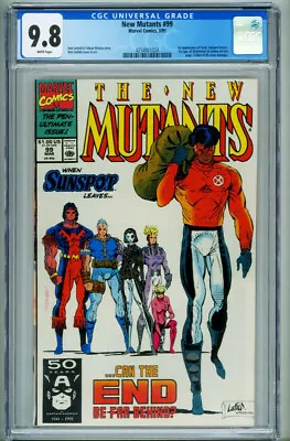 Buy NEW MUTANTS #99 CGC 9.8 Comic Book 1991-Marvel-1st FEARL-SHATTERSTAR 4254921024 • 139.41£