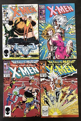 Buy The Uncanny X-men Issues #206, 214, 225, 227 • 10£