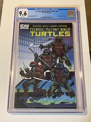 Buy Teenage Mutant Ninja Turtles #51 1st App Janika IDW Comics 2015 CGC 9.6 • 99.94£