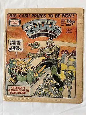 Buy 2000AD PROG 253, 27/02/1982. VGC. Alan Moore One Off Tale. Back Cover Poster • 0.99£