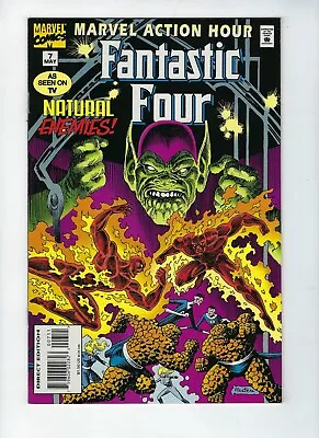 Buy MARVEL ACTION HOUR, Featuring FANTASTIC FOUR # 7 (HIGH GRADE, May 1995), NM • 3.50£