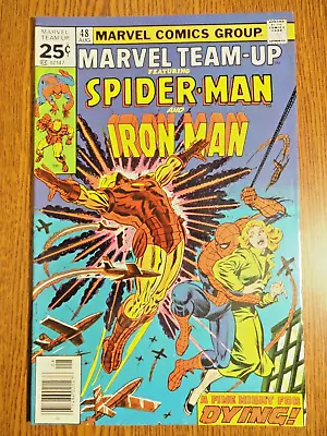 Buy Marvel Team-Up #48 Romita Spider-man Iron Man Cover Key Fine 1st Wraith Amazing • 16.90£