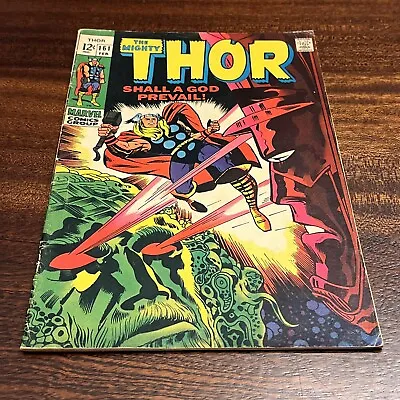 Buy Thor #161 (1969) - Origin Of Galactus Marvel Comics Group Silver Age • 38.93£