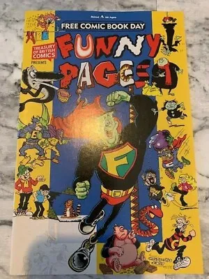 Buy Funny Pages 1 FCBD 2019 Promo Treasury Of British Comics Rare Hot NM • 2.99£