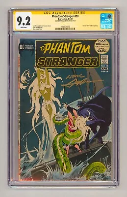 Buy Phantom Stranger #18 CGC 9.2 SS Neal Adams Signed Classic Cover • 419.75£
