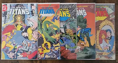 Buy THE NEW TEEN TITANS #8-12 DC Comics 1985 • 31.58£